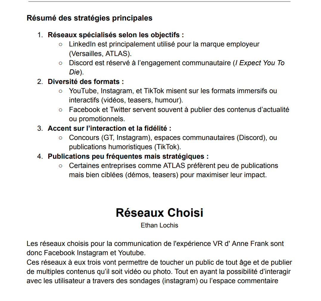 Rendu analyse réseaux